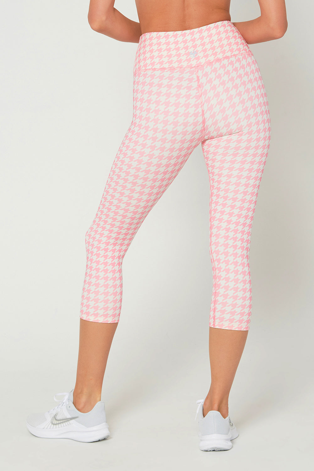 Pink  Cropped Leggings