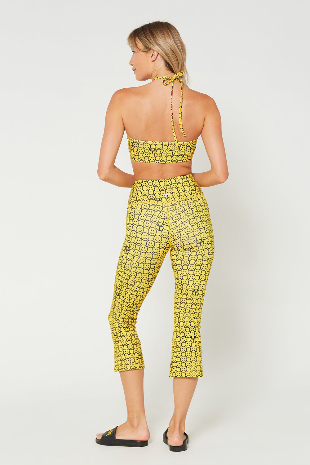 Halter Tie-Back Crop Top