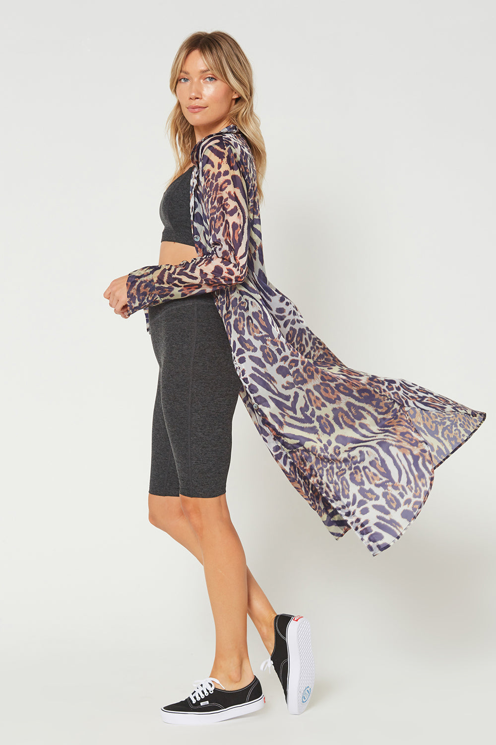 Wild Side Maxi Cover Up Shirt