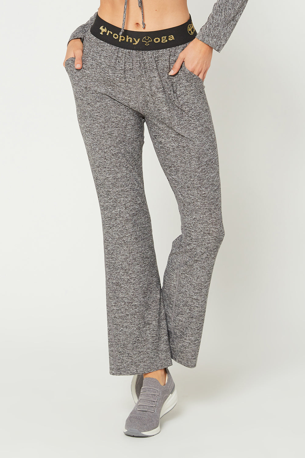 Light Heather Logo Relaxed Pants