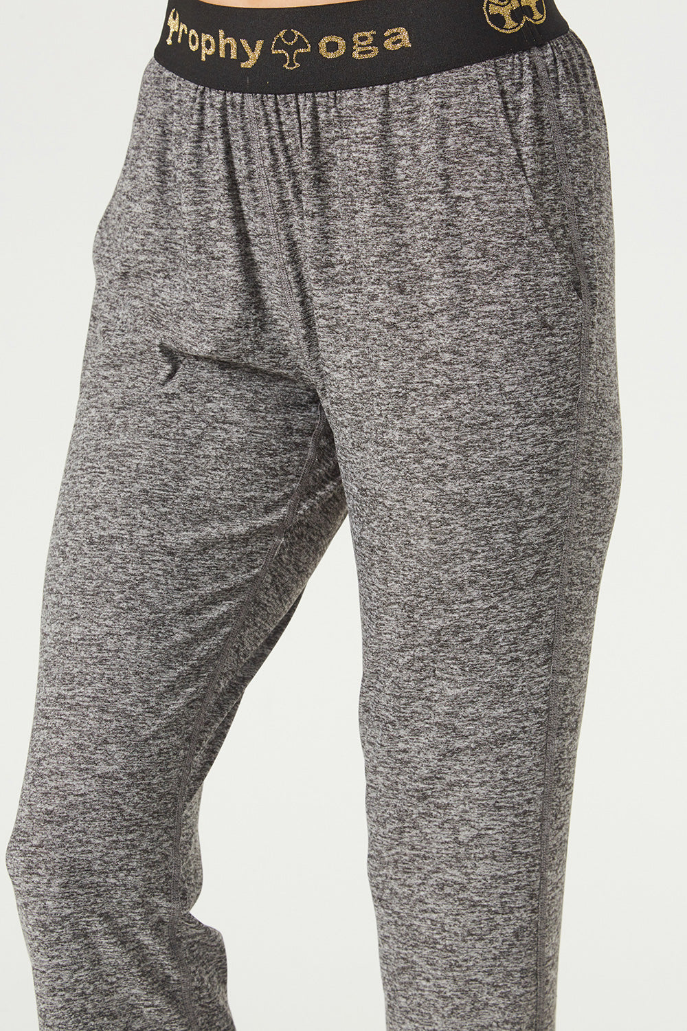 Light Heather Logo Relaxed Pants