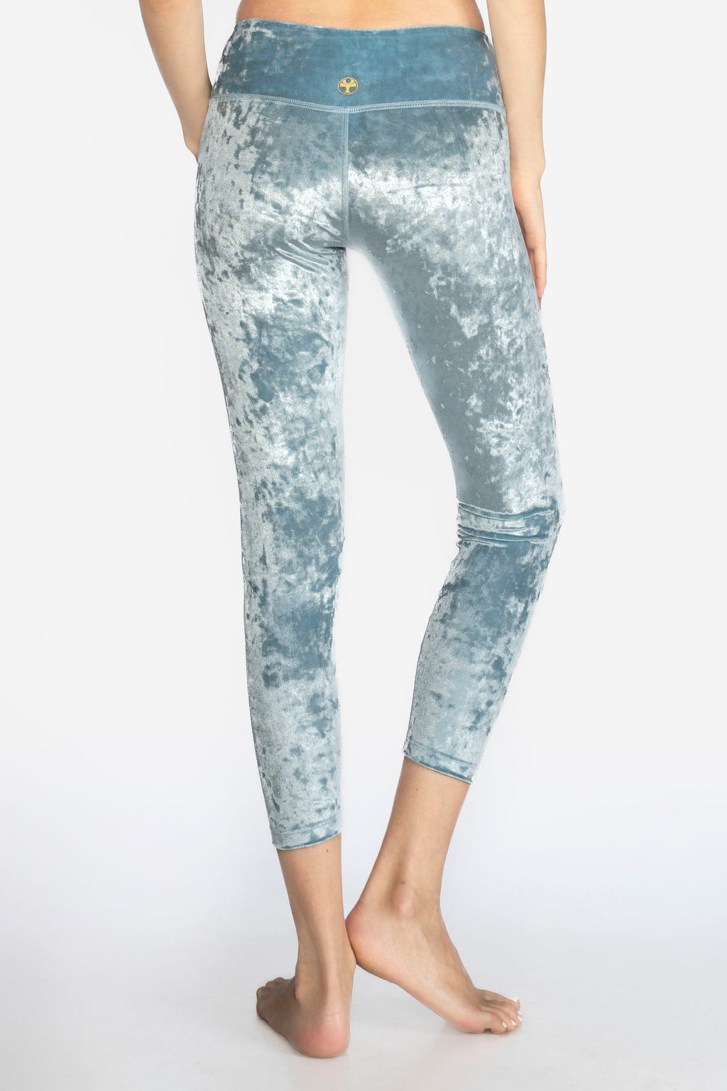 Velvet Cropped Leggings