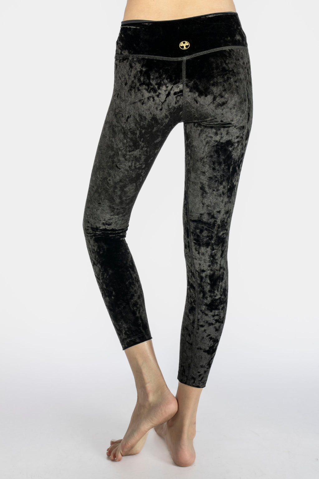 Velvet Cropped Leggings
