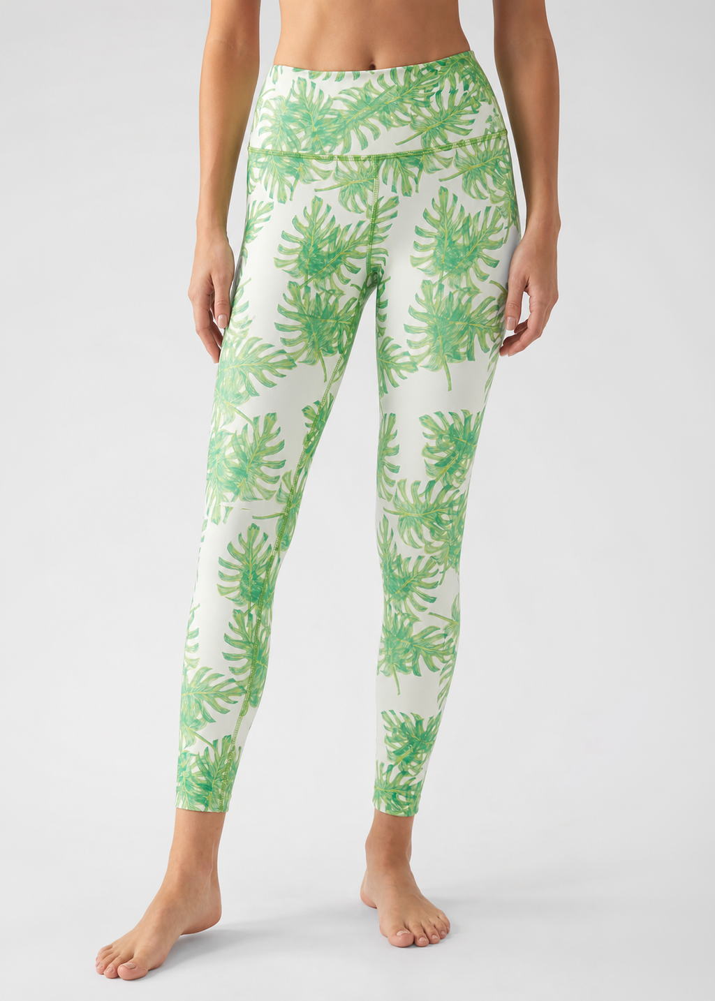 Tropical Leaf Leggings