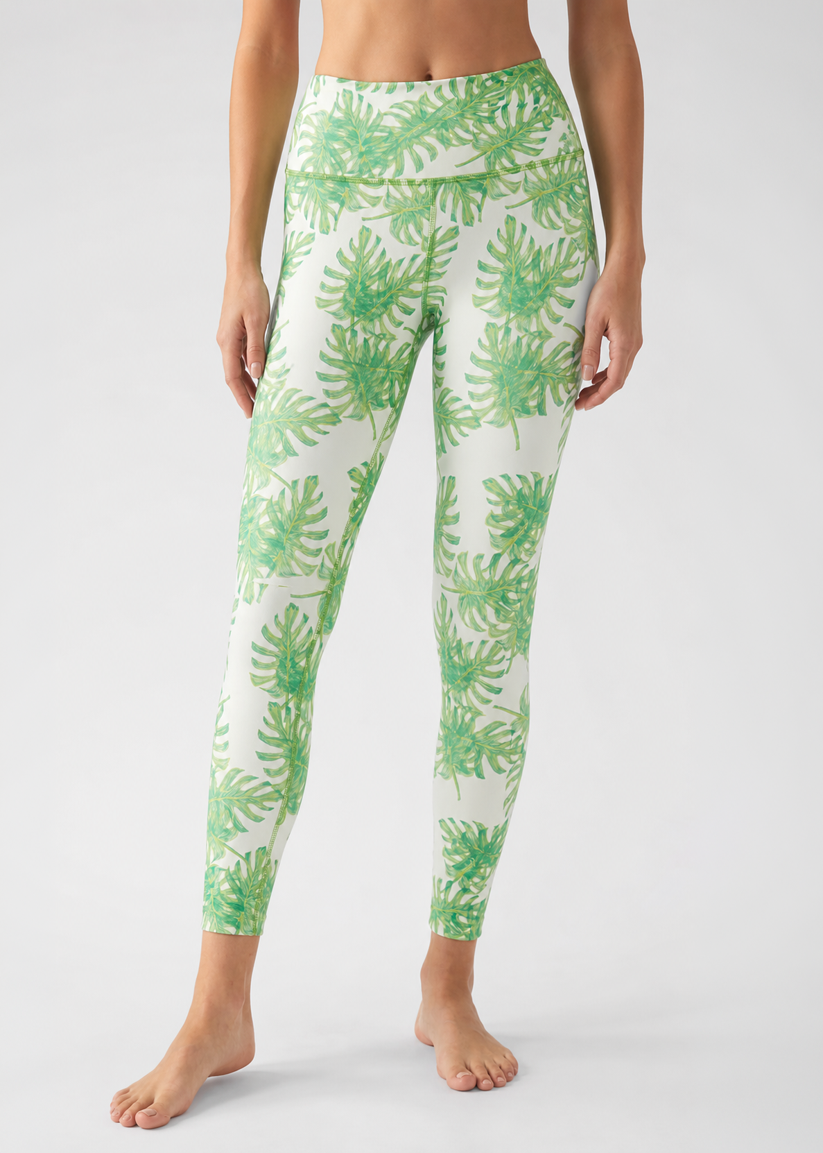 Tropical Leaf Leggings