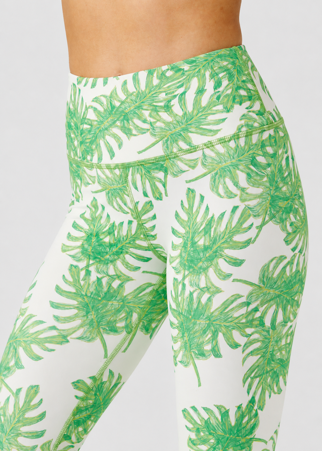 Tropical Leaf Leggings