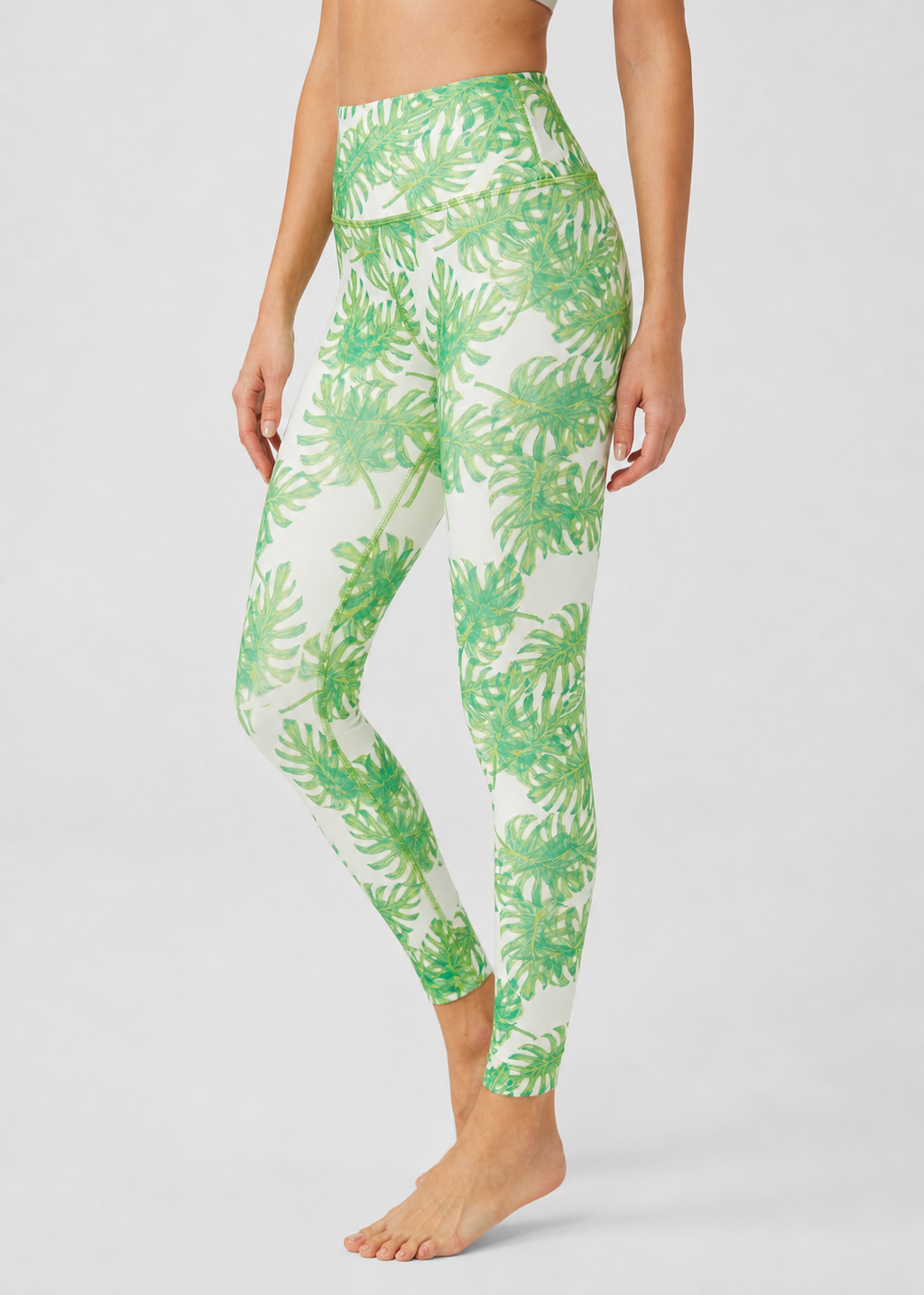 Tropical Leaf Leggings