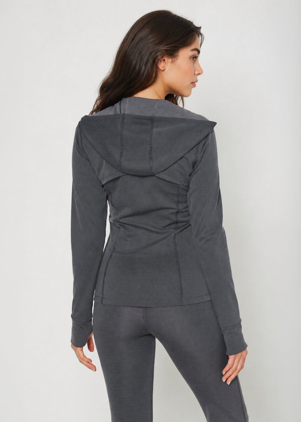 Contour Zip Hoodie