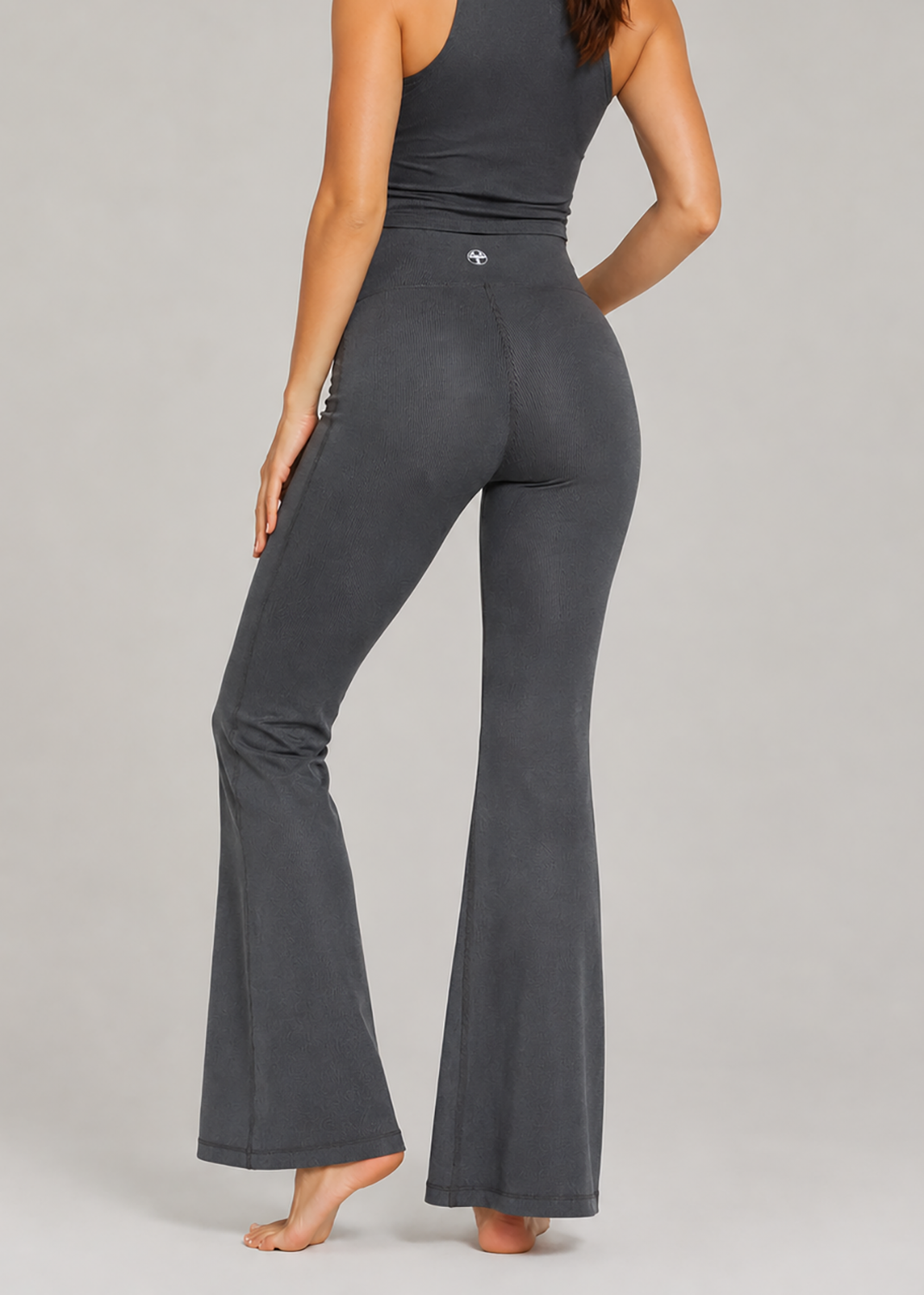 Cross Front Flare Leggings