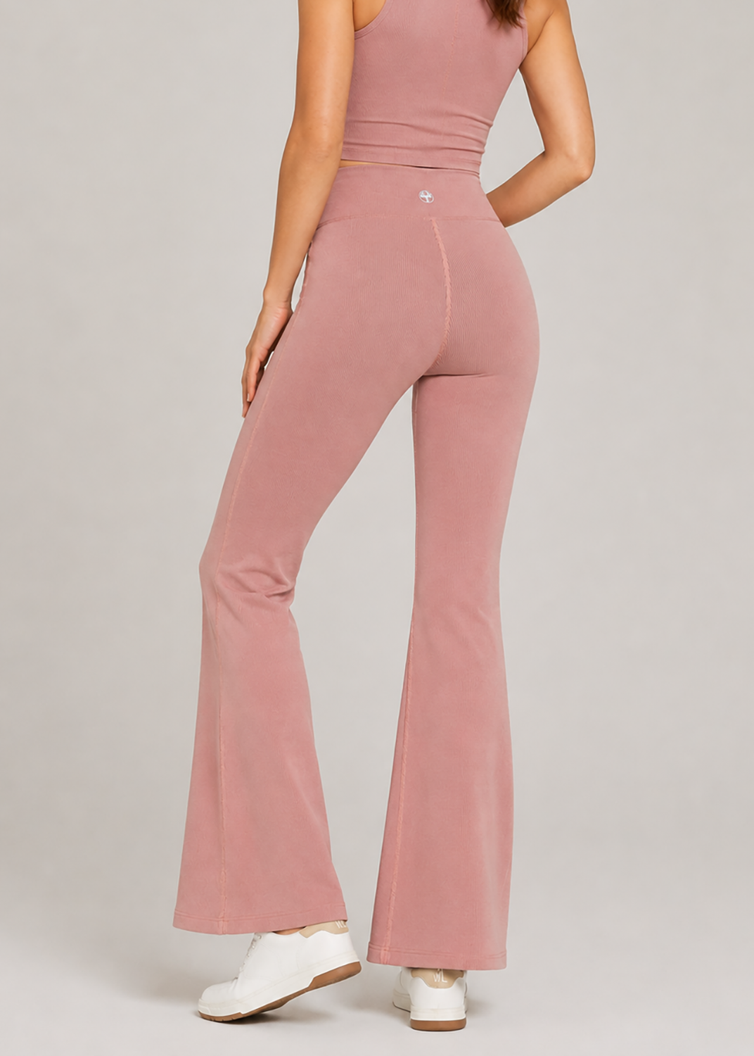 Cross Front Flare Leggings