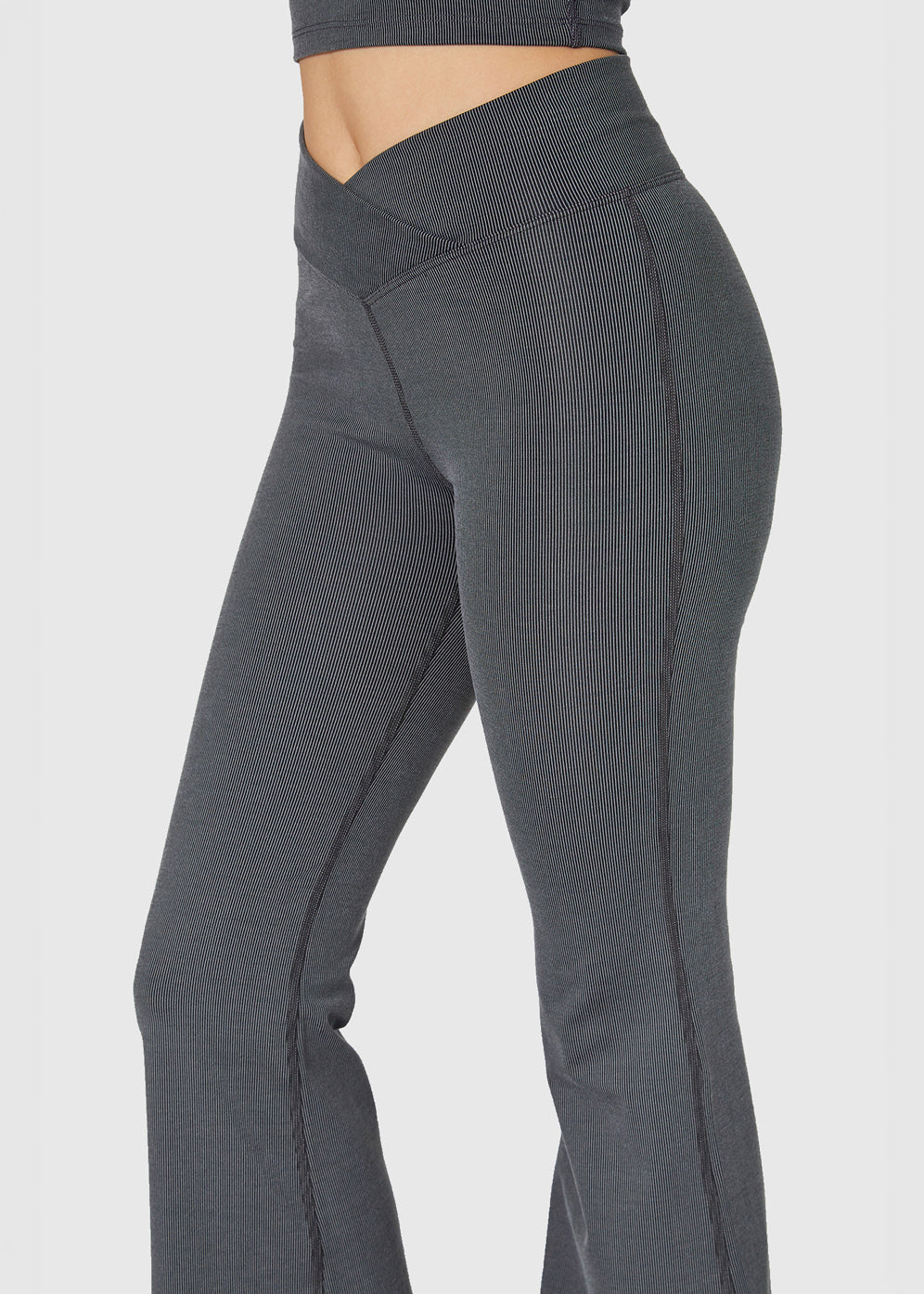 Cross Front Flare Leggings