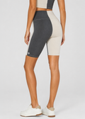 Two Tone Biker Shorts