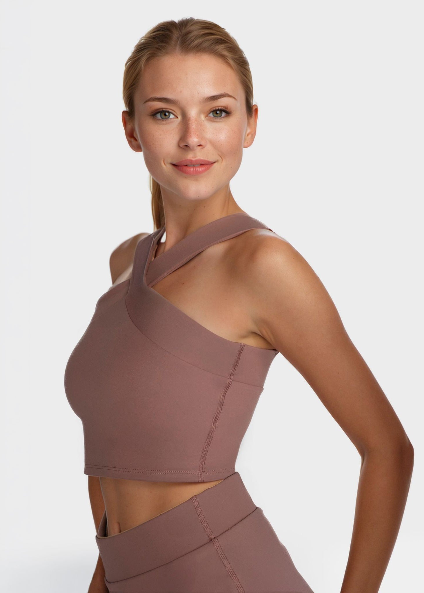 Criss Cross Tennis Crop Top