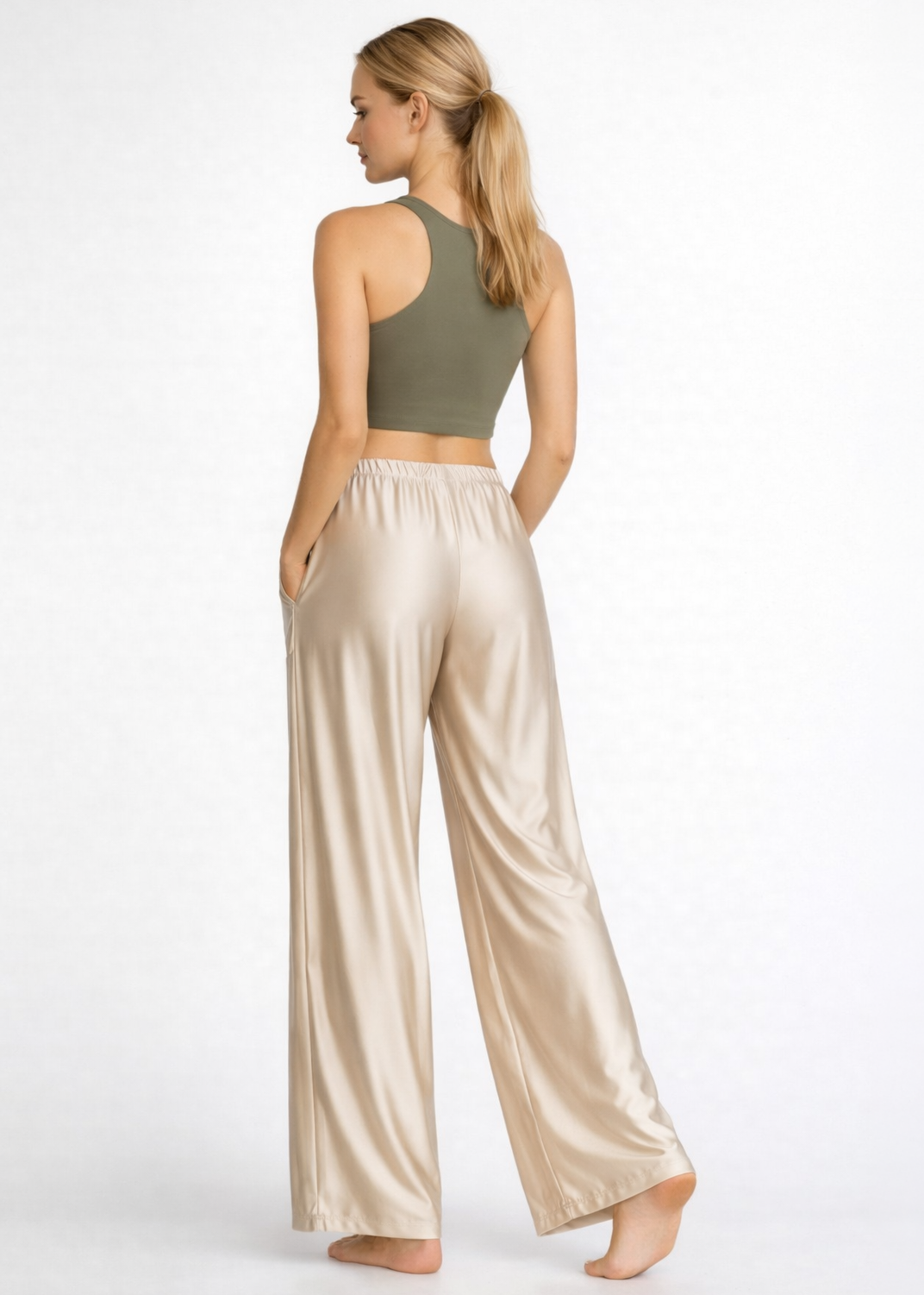 Matte Satin Lounge Pants