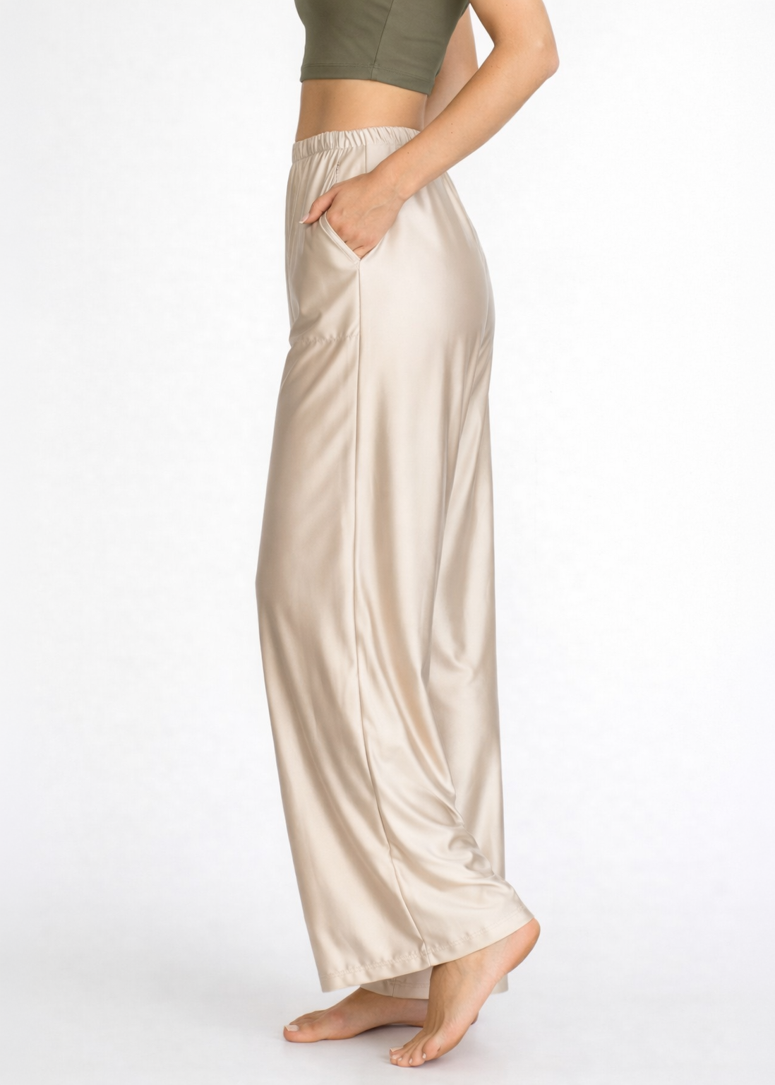 Matte Satin Lounge Pants