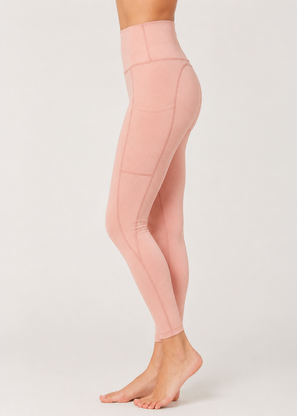 Stretch Heather Pocket Legging