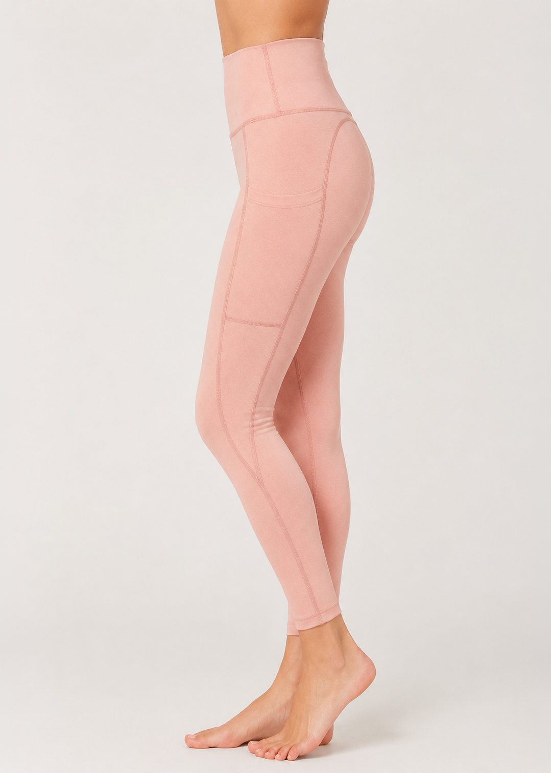 Stretch Heather Pocket Legging
