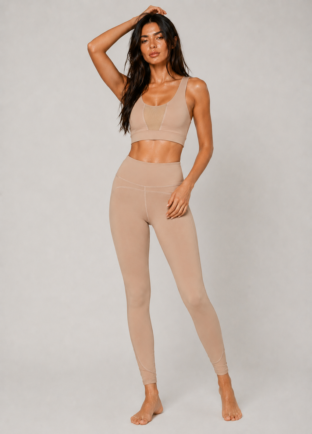 Slim Mesh Leggings