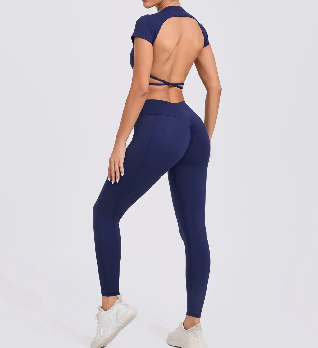 Cross-Back Two-Piece