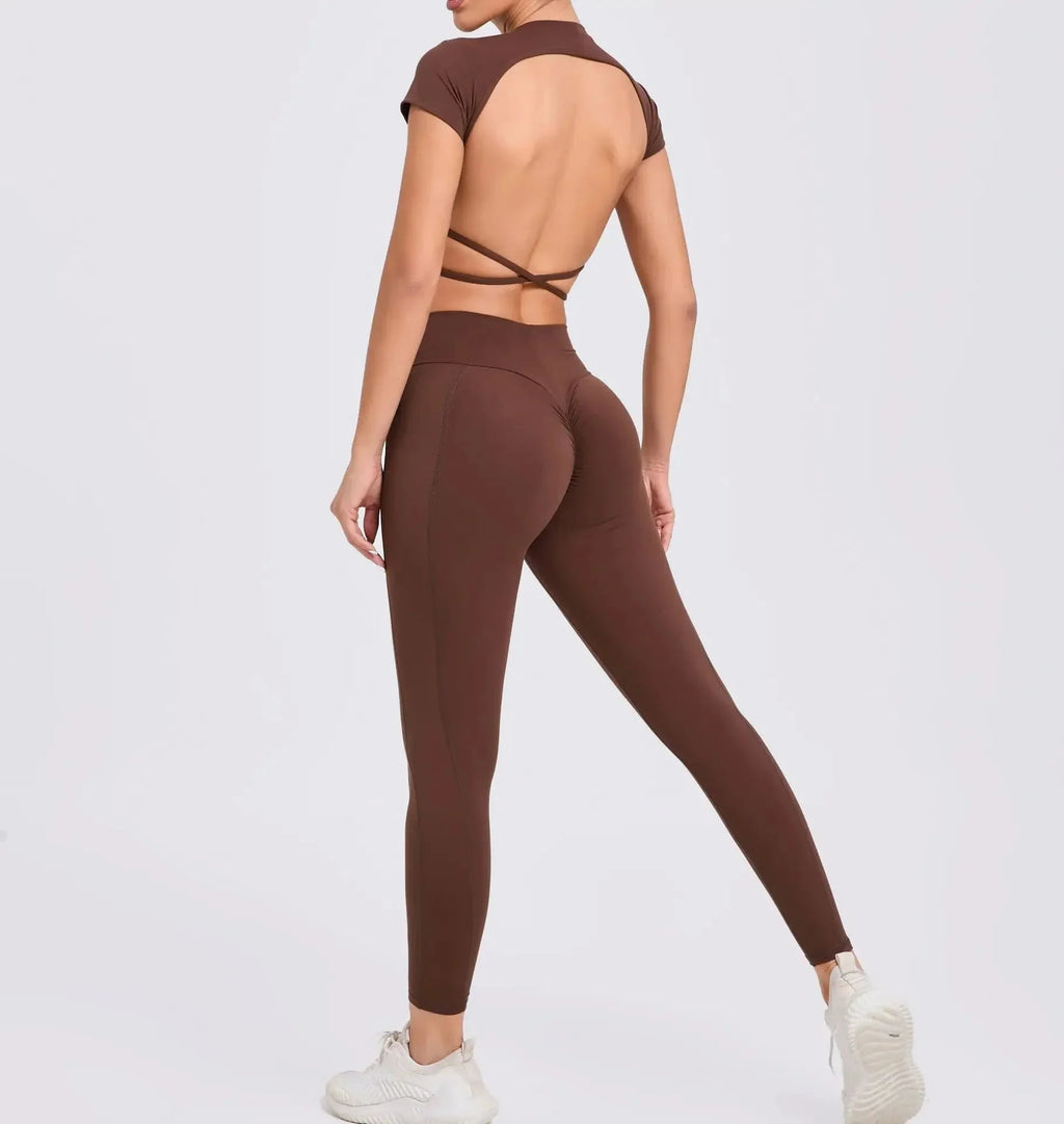 Cross-Back Two-Piece