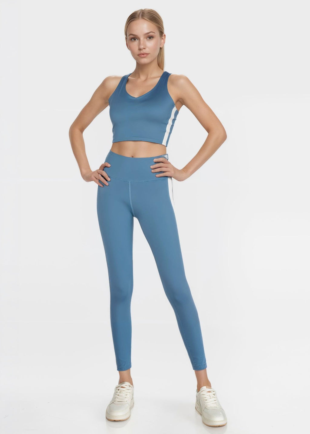 Side Split Crop Top