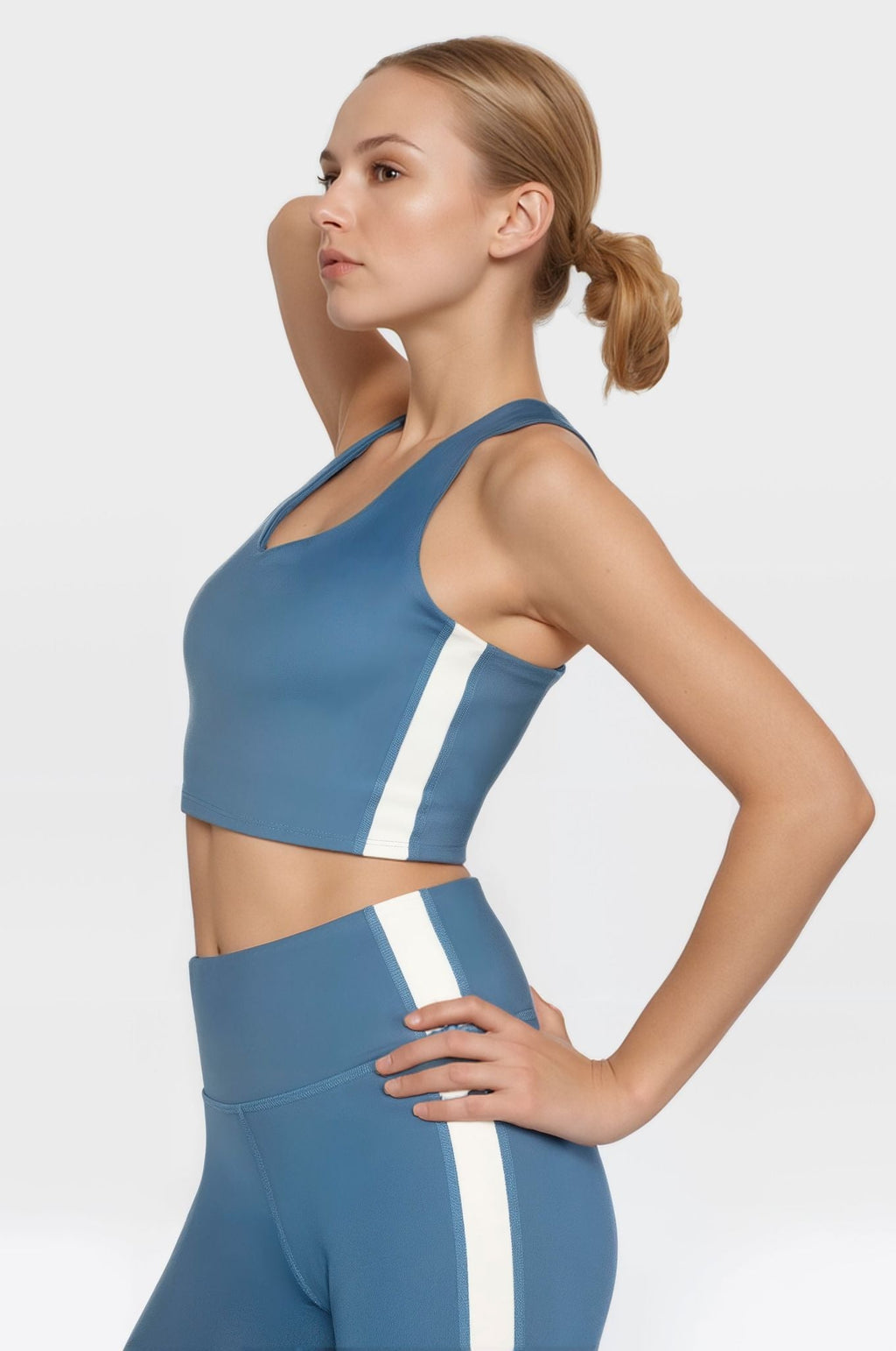 Side Split Crop Top