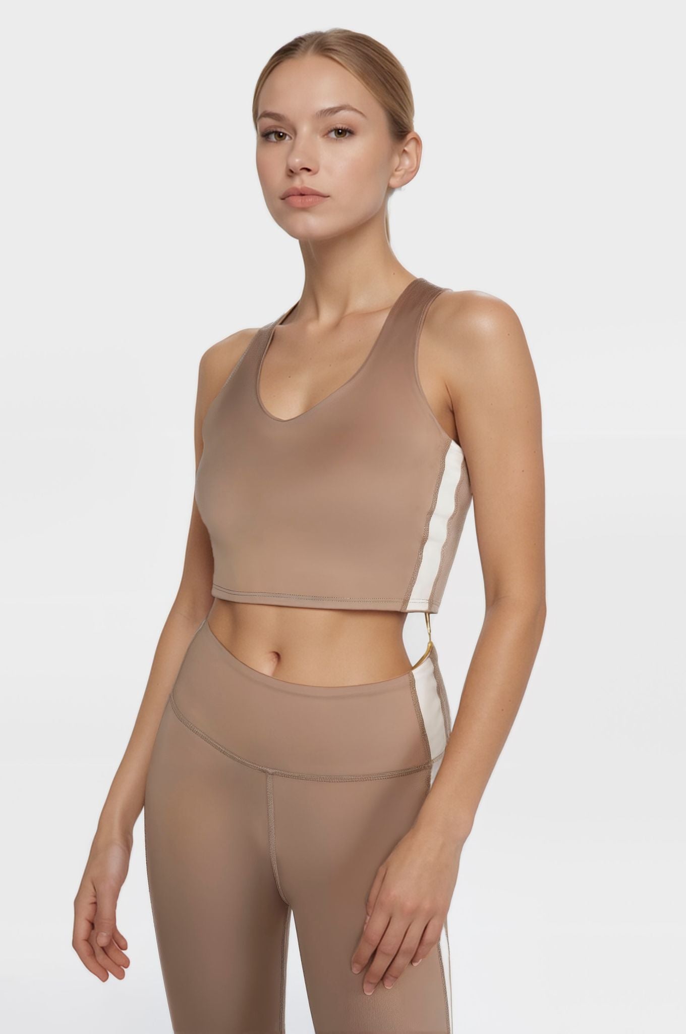 Side Split Crop Top