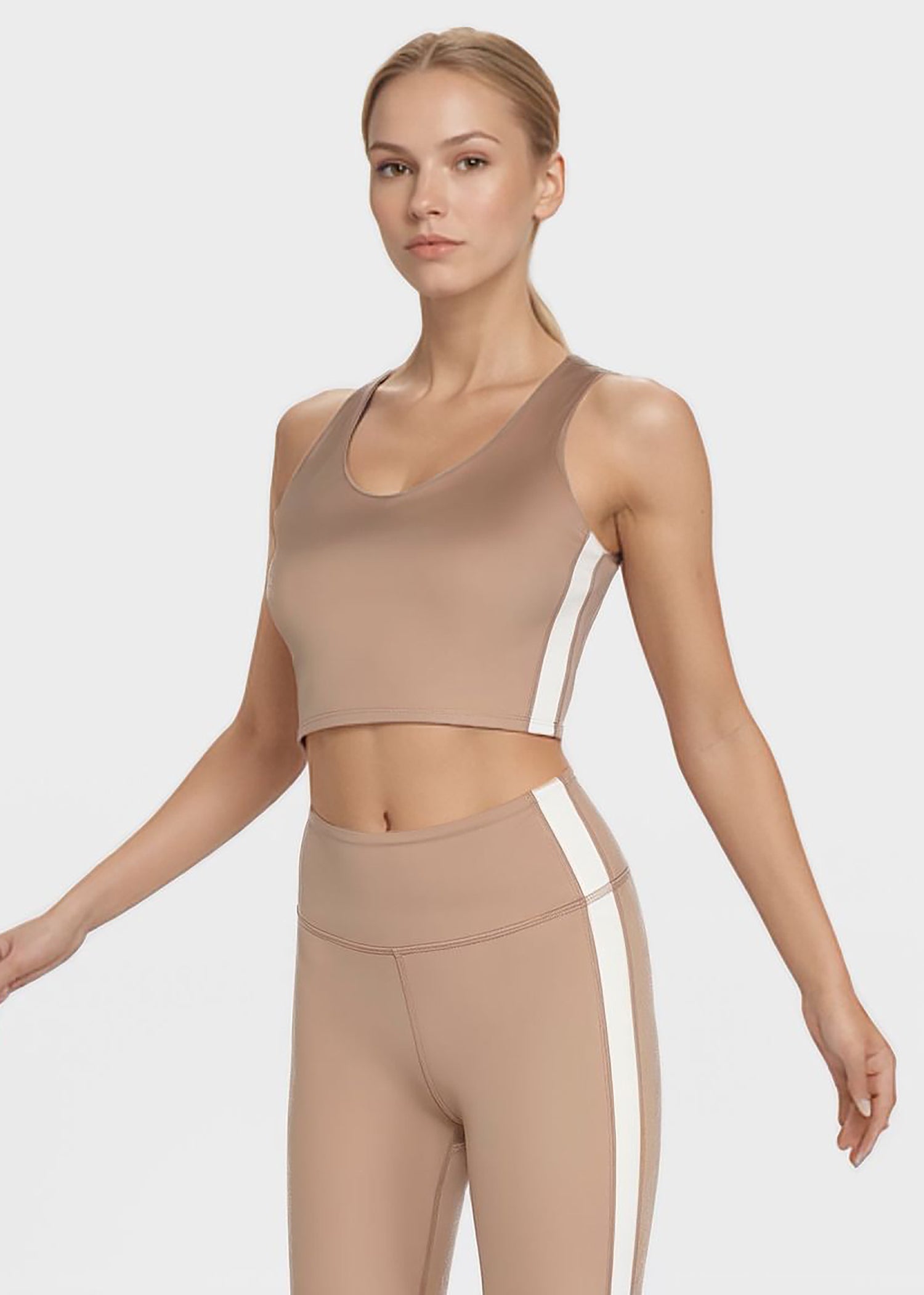 Side Split Crop Top