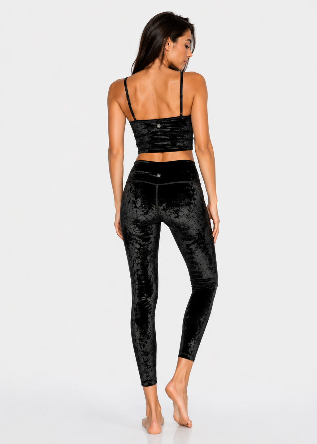 Velvet Cropped Leggings