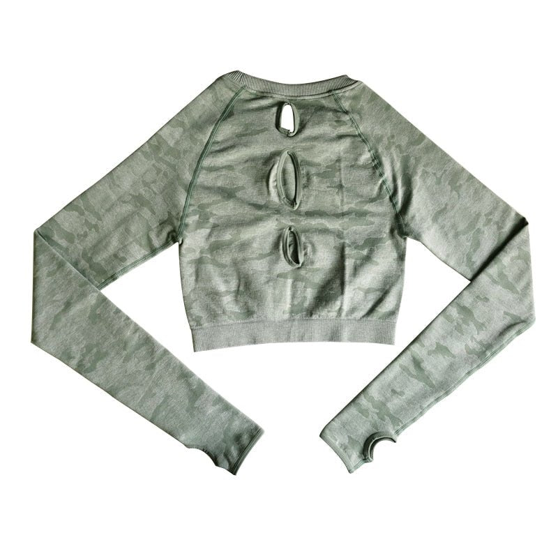 Camo Seamless Long Sleeve
