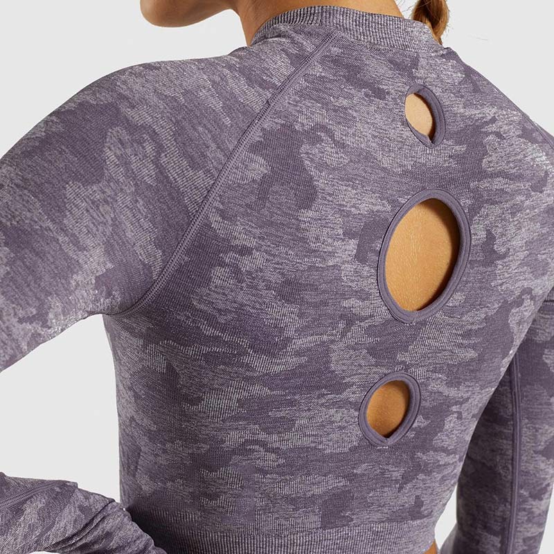 Camo Seamless Long Sleeve