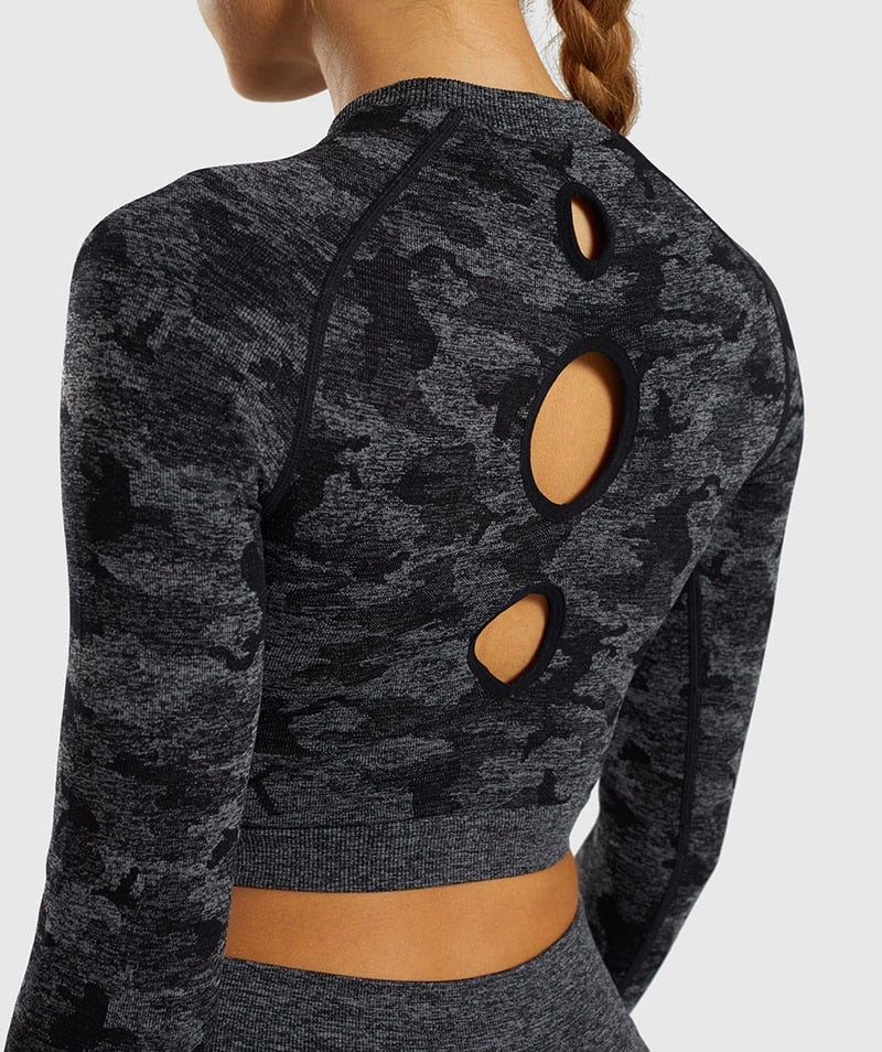 Camo Seamless Long Sleeve