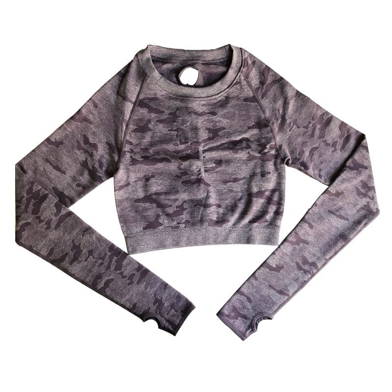 Camo Seamless Long Sleeve