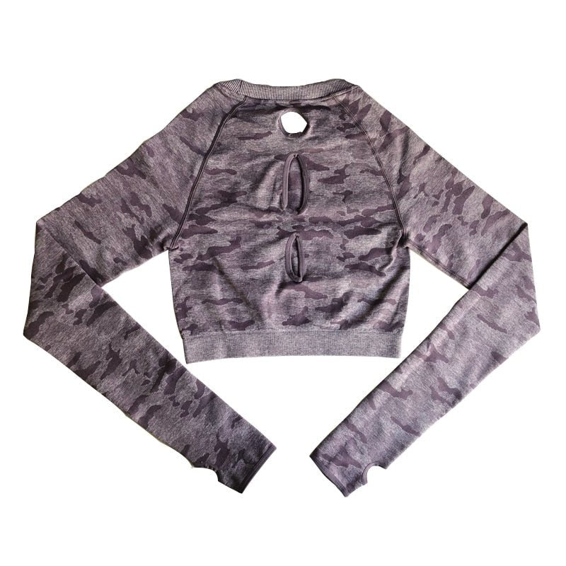 Camo Seamless Long Sleeve