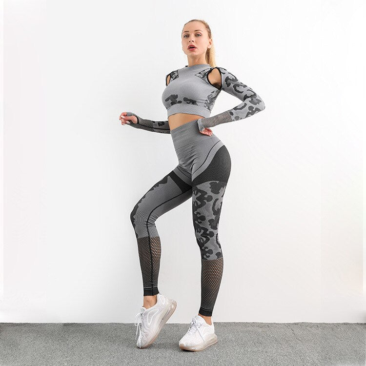 Camo Mesh Seamless Set