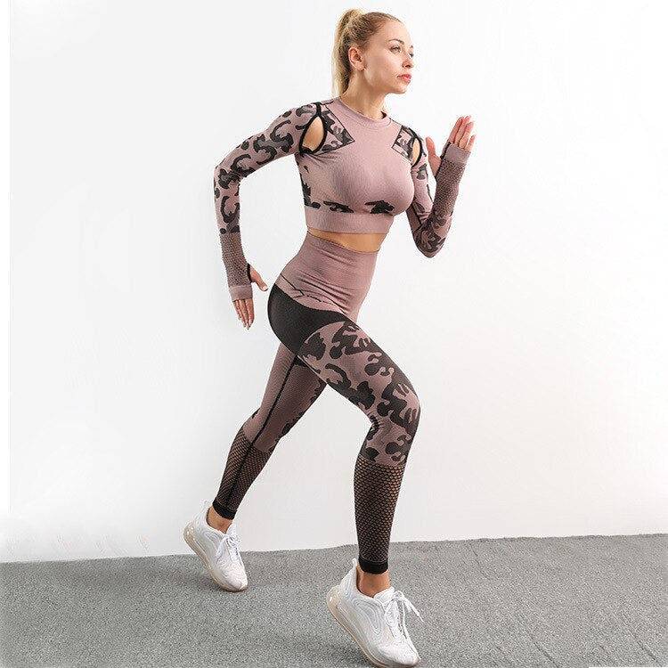 Camo Mesh Seamless Set
