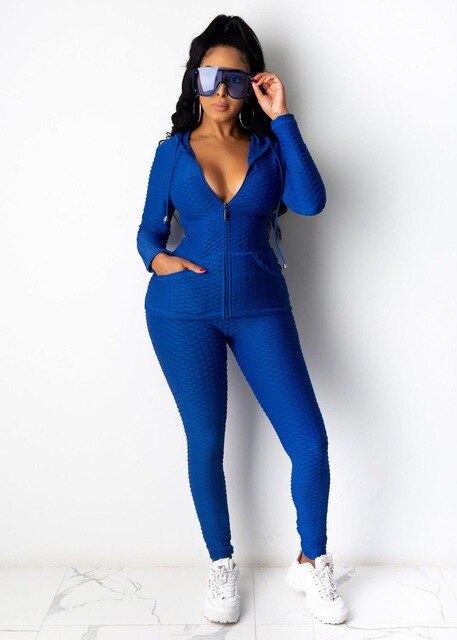 Jacquard Hooded Set